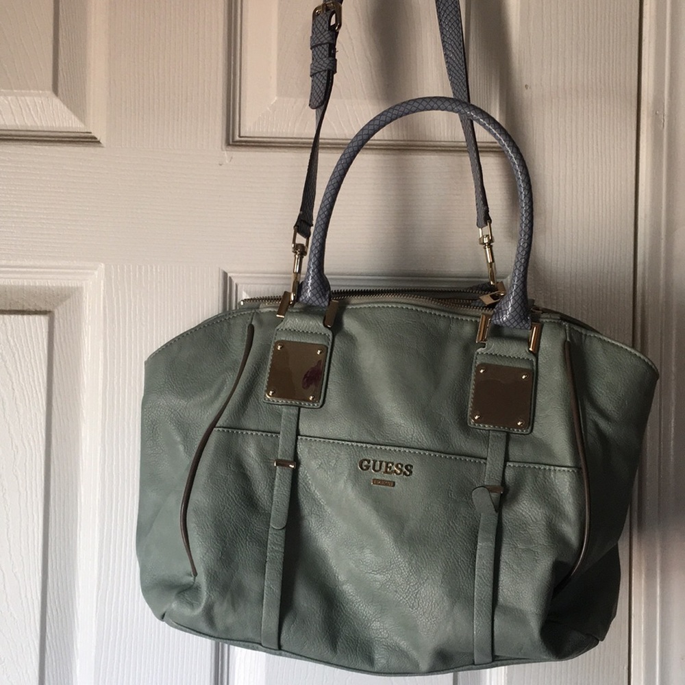 Dark Mint Guess Bag 👜